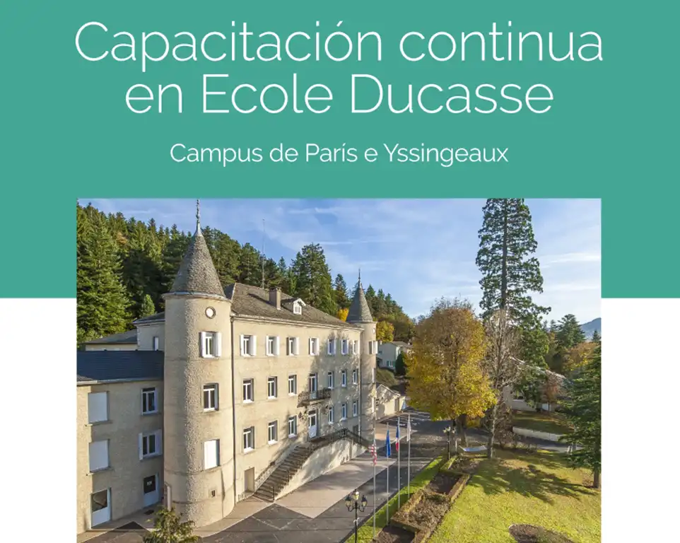 Capacitación continua en Ecole Ducasse 2025